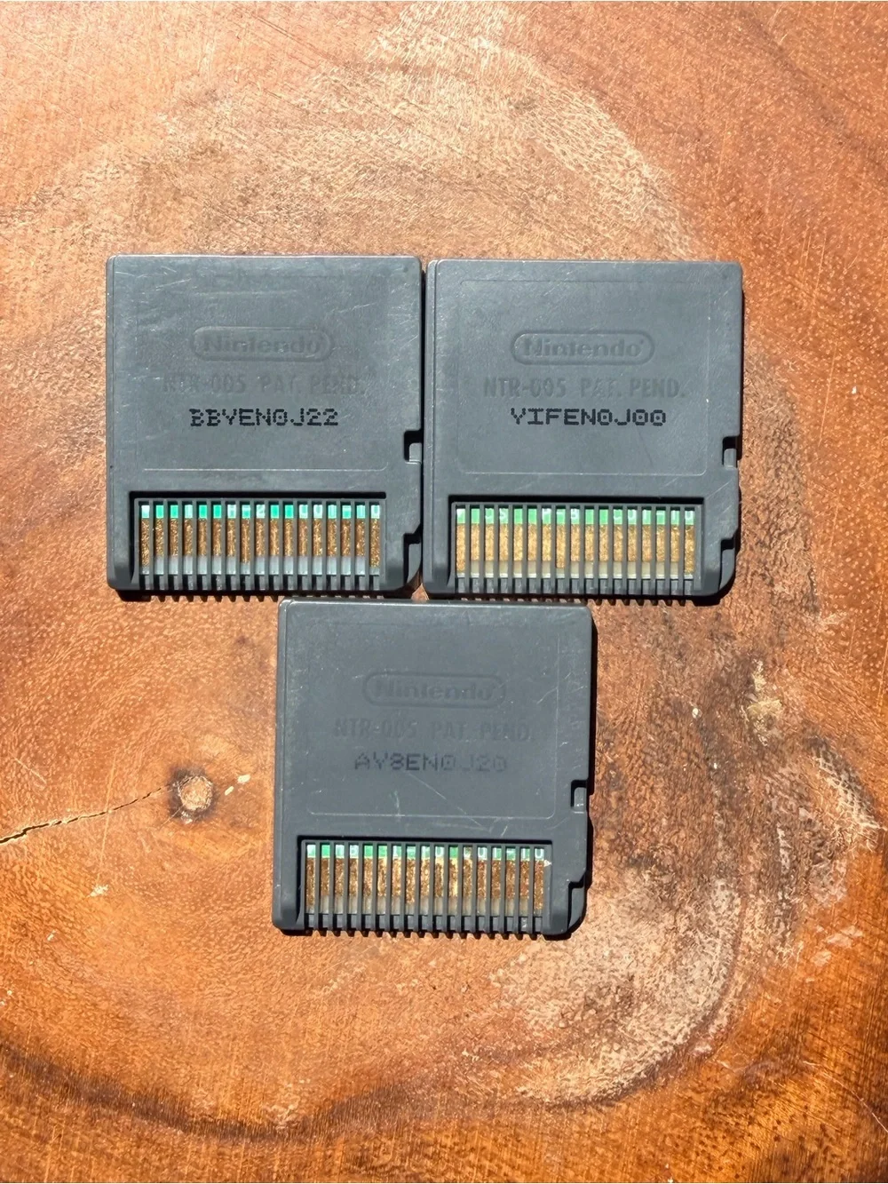 Nintendo DS Cartridges Trio lot